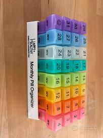 Organizer mensile per pillole