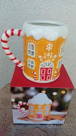 Tazza casa pan di zenzero 🍪 con candy cane 🍭