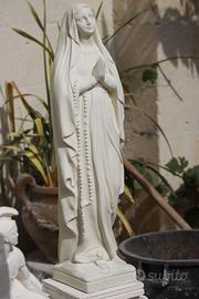 STATUA MADONNA DI LOURDES IN CEMENTO CM 80