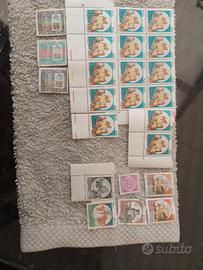 Francobolli in lire 24 pezzi