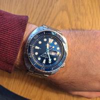 Orologio seiko Padi King turtle the great blue