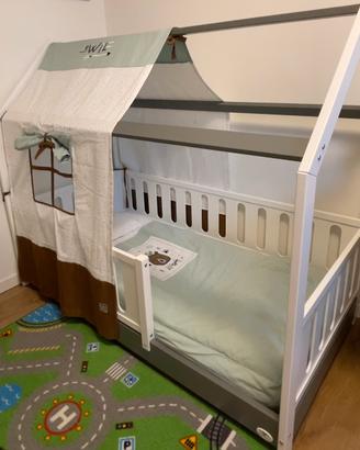 Letto montessori Cuoricini