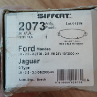 Ford Mondeo Jaguar X Type Pastiglie Anteriori