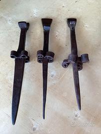 Incudine battifalce set 3 pezzi