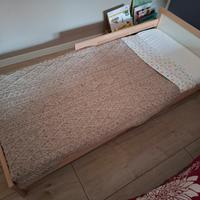 Letto Sniglar Ikea con materasso