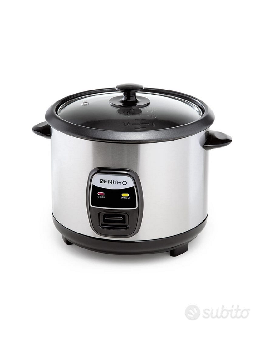 Cuociriso Rice cooker con vaporiera 1,8L - Elettrodomestici In vendita a  Roma