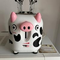 tostapane decorativo a tema mucca o maiale.