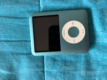 Ipod nano 3ª gen blu 8gb