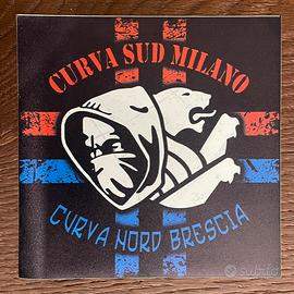 Adesivo gemellaggio Curva Sud Milano