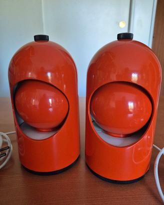 Coppia lampade ABM Selene anni 70