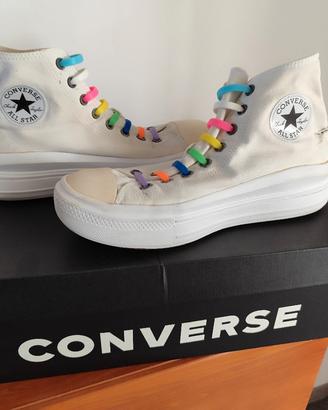 Scarpe Converse nr 42 platform all star