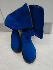 stivali azzurri 
