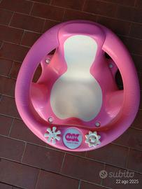 seggiolino bimba per bagnetto