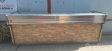 bancone bar usato acciaio