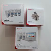 Termostato Honeywell Evohome + relè + valvole