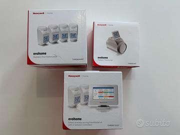 Termostato Honeywell Evohome + relè + valvole