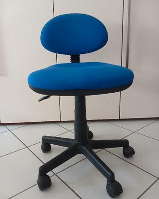 SEDIA GIREVOLE DA UFFICIO/STUDIO CON RUOTE