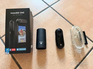 Insta360 one 360 vr camera + custodia impermeabile