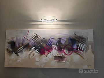 Quadro astratto 150 x  65
