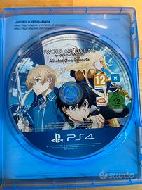 Sword Art Online Alicization Lycoris per PS4