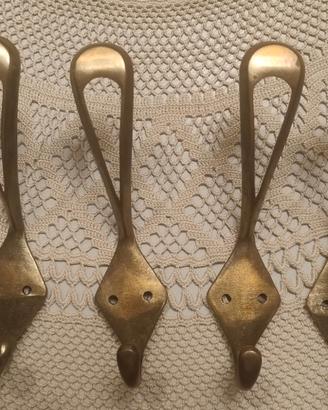 attaccapanni in ottone