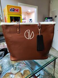 Borsa marrona "Guido Vietri"