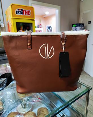 Borsa marrona "Guido Vietri"