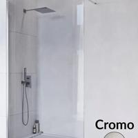 BOX DOCCIA WALK-IN 120 cromato marca SAMO. NUOVO!!