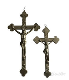 Antichi crocifissi crocifisso teschio memento mori
