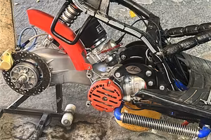 Scooter uso pista