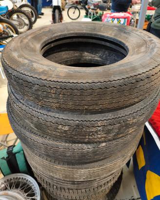 4 pneumatici Uniroyal 6,40 - 15 NOS VW T1