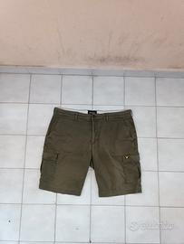 Cargo Shorts Lyle & Scott Casual Khaki Moda UK W36