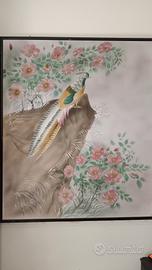 Quadro uccello del Paradiso 