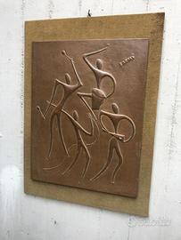 Quadro in rame vintage