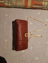 borsa vimini vintage nuova