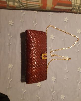 borsa vimini vintage nuova