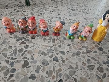 collezzionismo nani di gomma rubbertous vintage