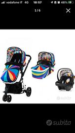 Trio carrozzina passeggino ovetto