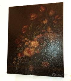 Olio su tela in patina di pregio