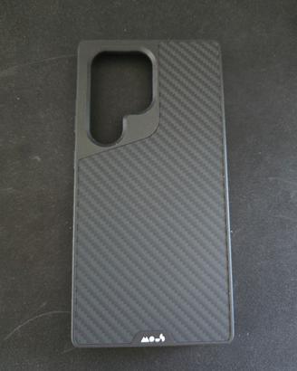 Mous cover MagSafe s24 ultra Fibra di carbonio