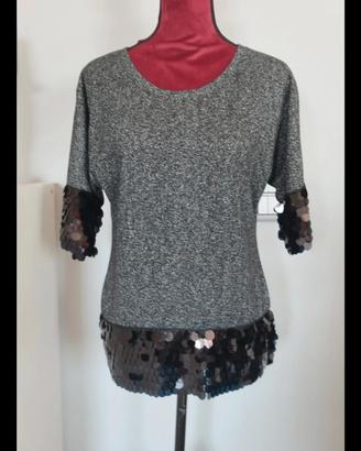 Felpa Intrend Max Mara  sale e pepe tg S