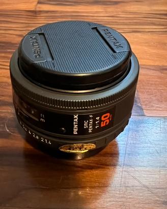 RIBASSATO - Obiettivo pentax-f smc f1.4 50 mm