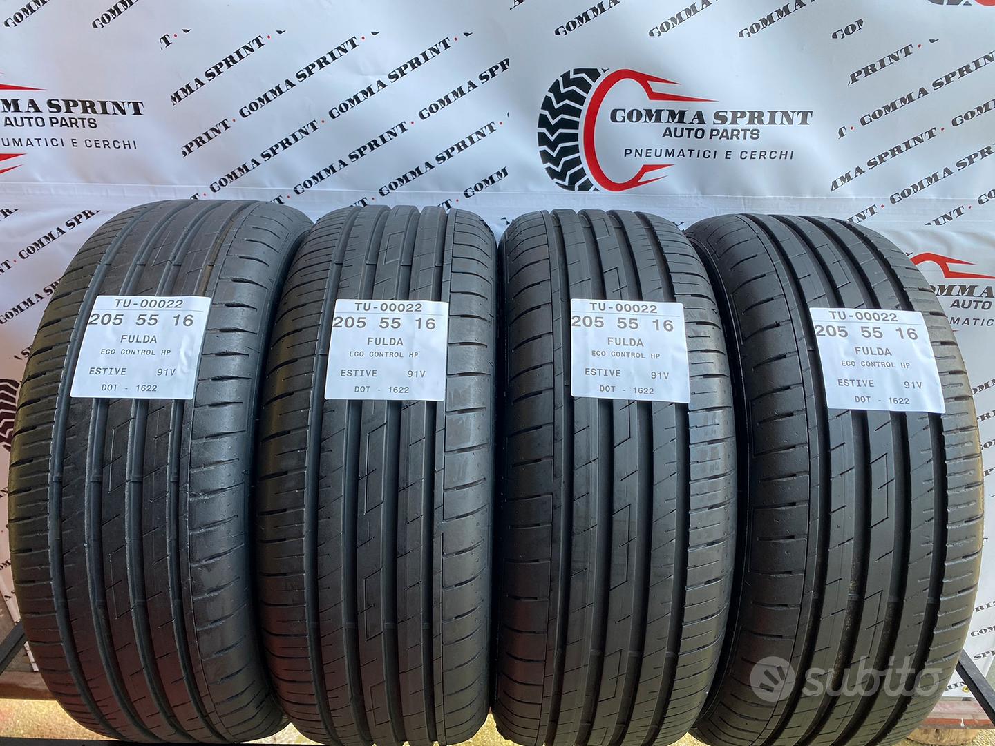 Gomme Auto Fulda 205/55 R16 91V Ecocontrolhp2 Estivo