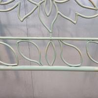 Letto artigianale in ferro battuto