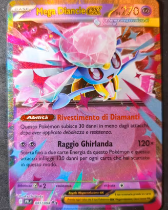 carta Pokémon Mega Diancie EX PFL 041 ITA