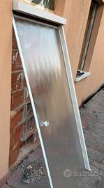 Porta box doccia in vetro satinato