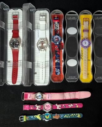 7 Orologi marche varie (Swatch - Flik Flak - Vari)