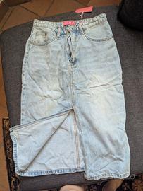 gonna jeans taglia S