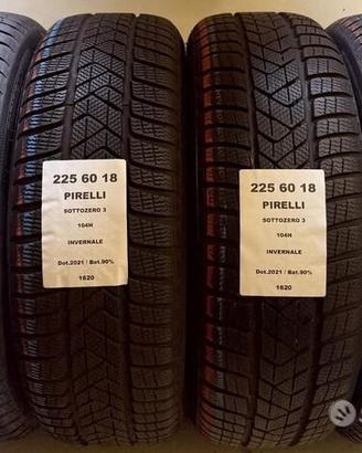 4 gomme 225 60 18 pirelli a1620