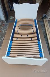 Letto singolo con rete 90x190 cm